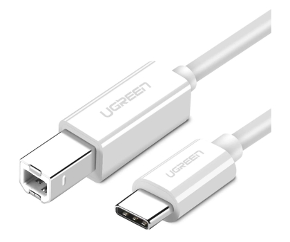 Kabel USB UGREEN Kabel USB 2.0 C-B US241 do drukarki 1.5m biały